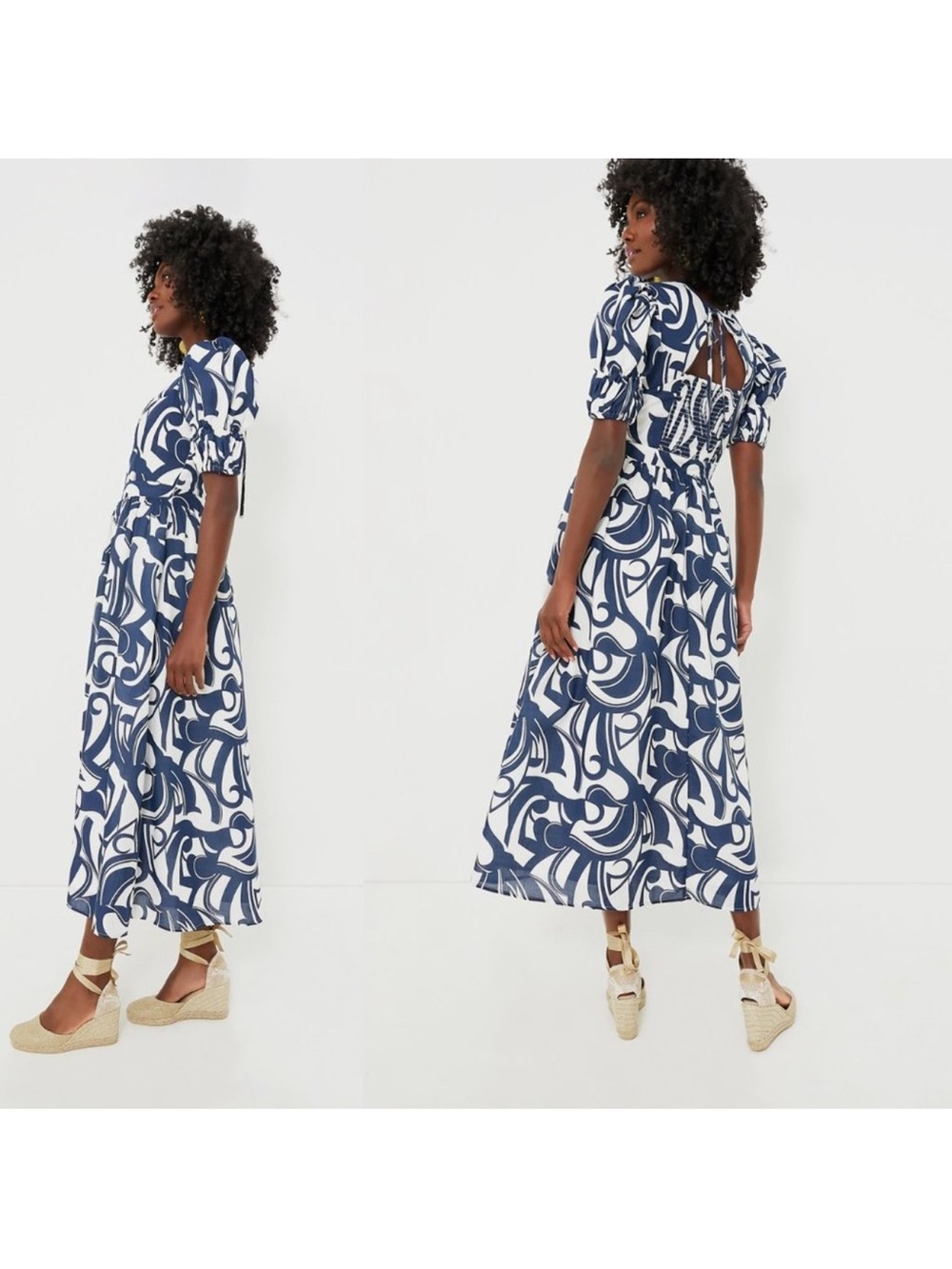 Tuckernuck Hyacinth House Wilhelmina puff sleeve maxi NWT - Picture 1 of 3
